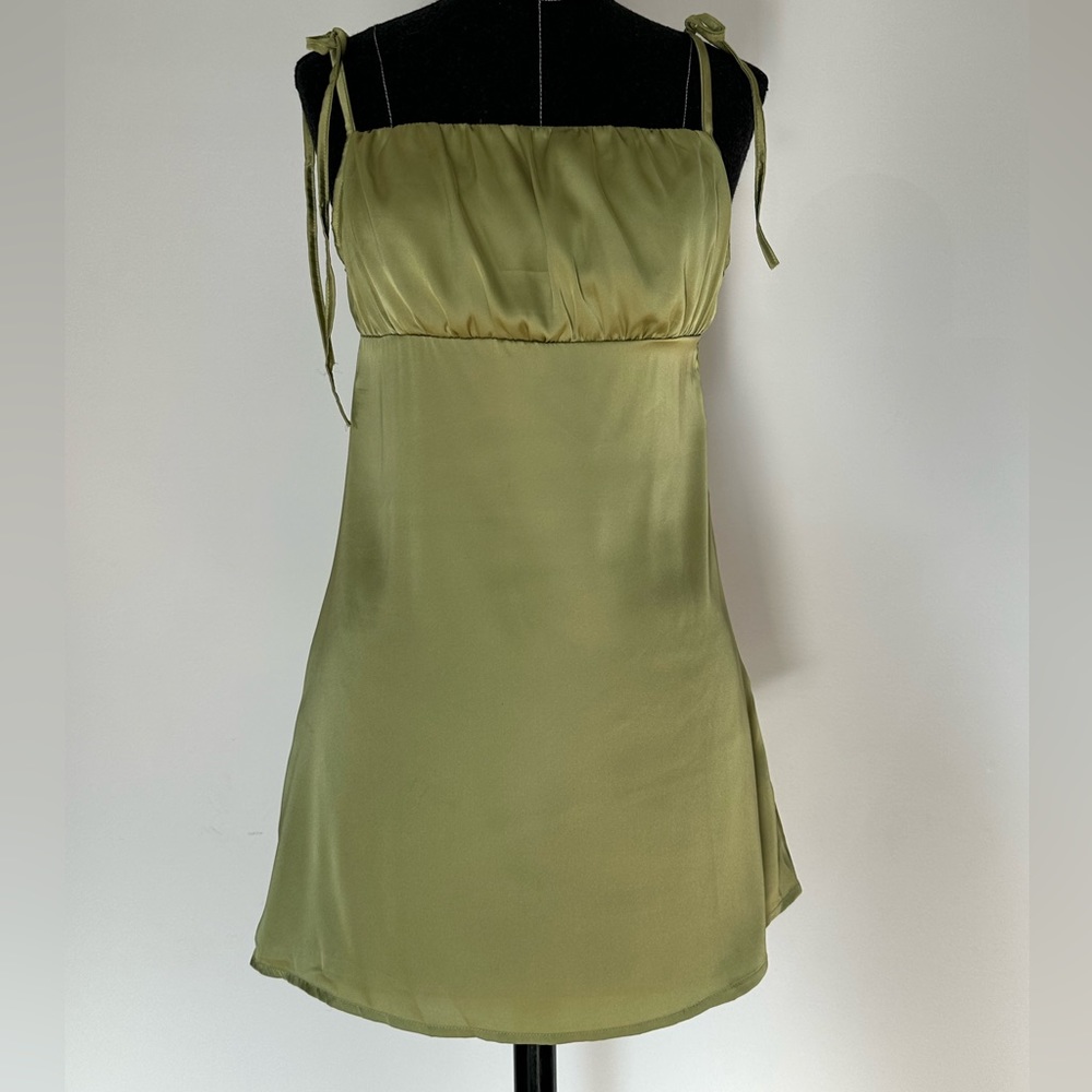 Ruched Mini Dress